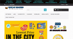 Desktop Screenshot of bookmycrackers.com